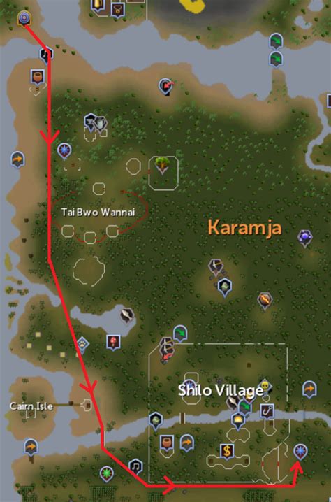 runescape shilo village teleport.